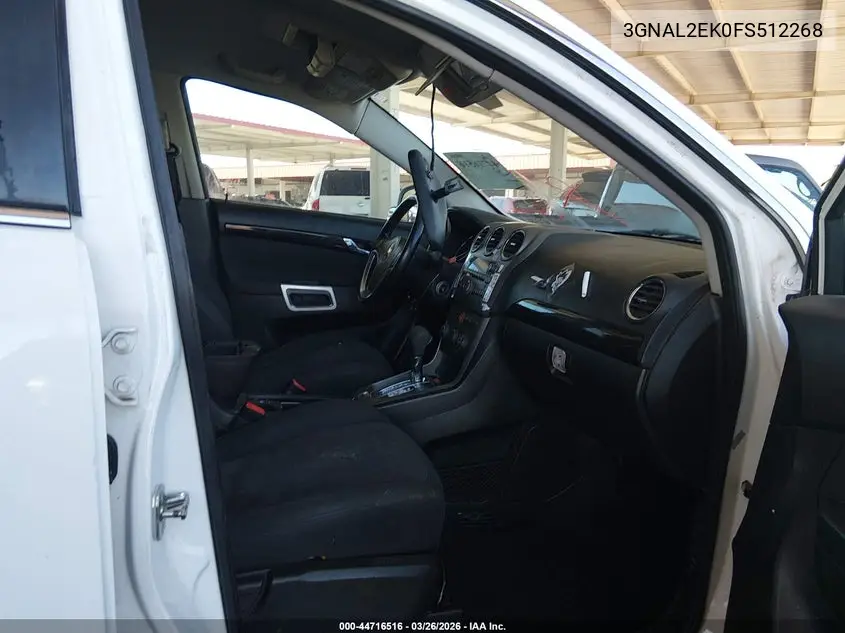 2015 Chevrolet Captiva Sport 2Ls VIN: 3GNAL2EK0FS512268 Lot: 44716516
