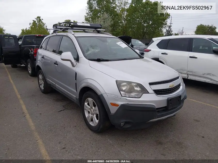 2015 Chevrolet Captiva Sport 2Ls VIN: 3GNAL2EK9FS502967 Lot: 44878860