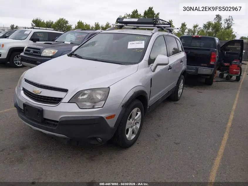 2015 Chevrolet Captiva Sport 2Ls VIN: 3GNAL2EK9FS502967 Lot: 44878860
