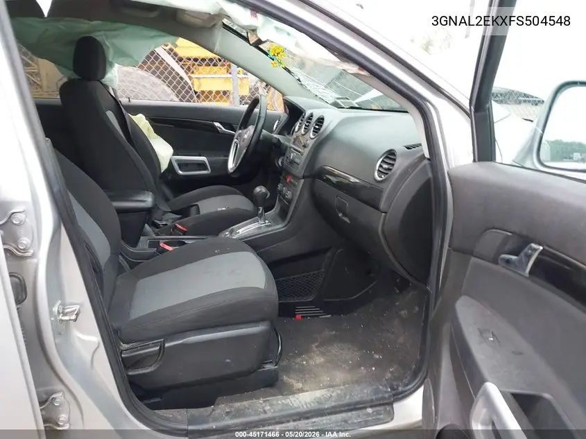 2015 Chevrolet Captiva Sport 2Ls VIN: 3GNAL2EKXFS504548 Lot: 45171466
