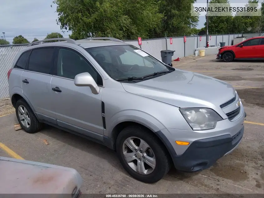 2015 Chevrolet Captiva Sport 2Ls VIN: 3GNAL2EK1FS531895 Lot: 45335768