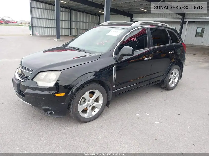 2015 Chevrolet Captiva Sport Fleet Lt VIN: 3GNAL3EK6FS510613 Lot: 45448763
