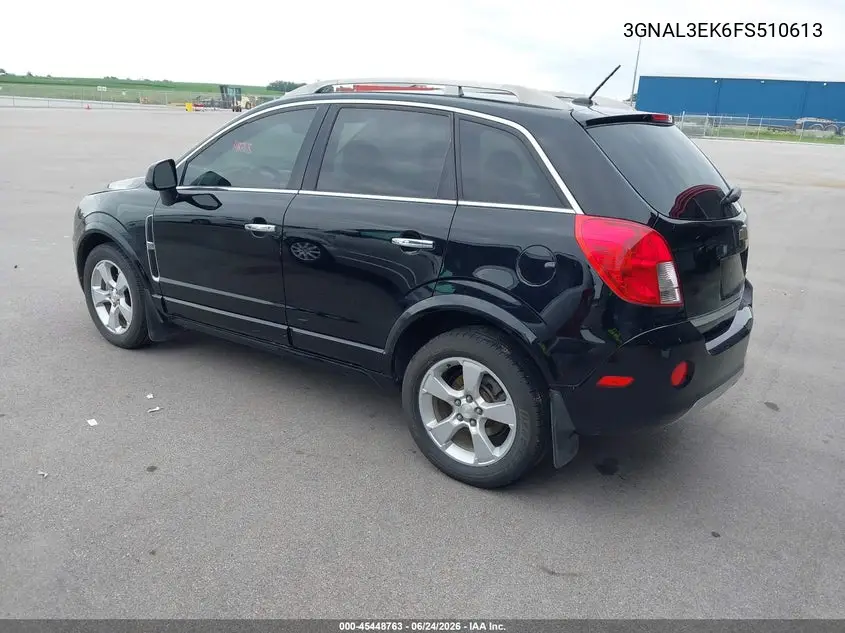 2015 Chevrolet Captiva Sport Fleet Lt VIN: 3GNAL3EK6FS510613 Lot: 45448763