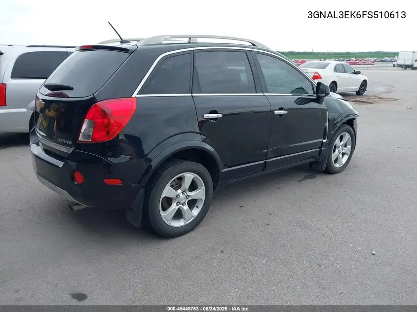 2015 Chevrolet Captiva Sport Fleet Lt VIN: 3GNAL3EK6FS510613 Lot: 45448763