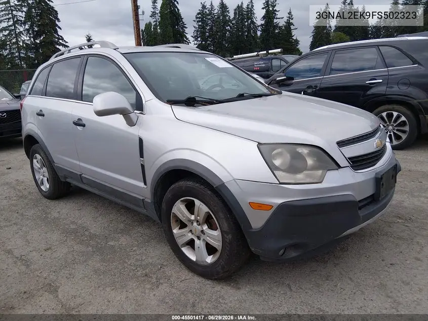 2015 Chevrolet Captiva Sport Fleet Ls VIN: 3GNAL2EK9FS502323 Lot: 45501417