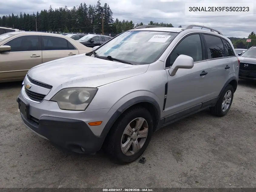 2015 Chevrolet Captiva Sport Fleet Ls VIN: 3GNAL2EK9FS502323 Lot: 45501417