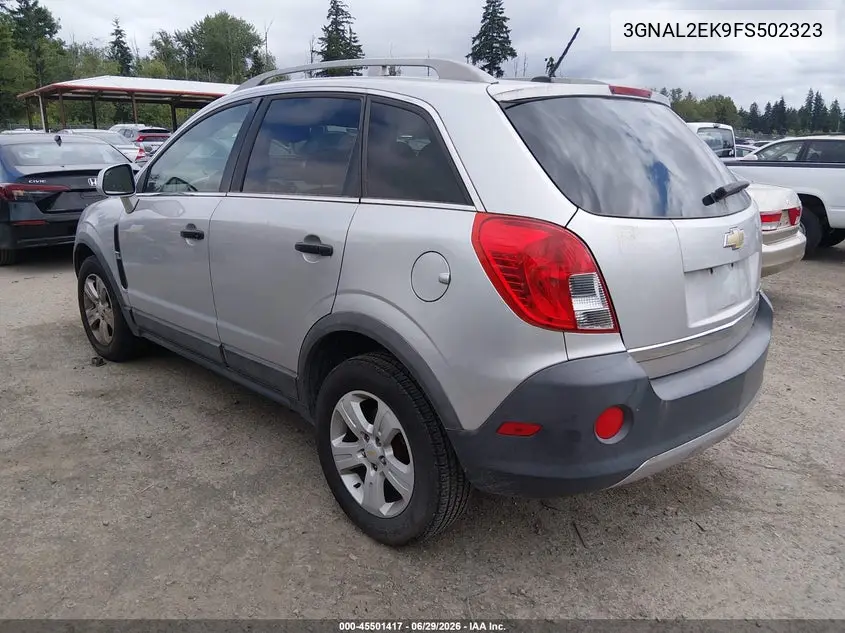 2015 Chevrolet Captiva Sport Fleet Ls VIN: 3GNAL2EK9FS502323 Lot: 45501417