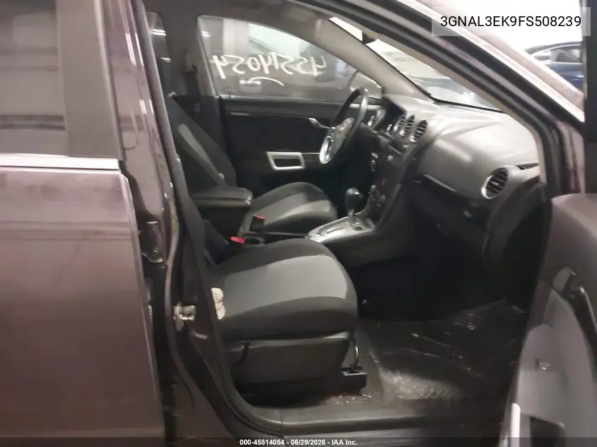 2015 Chevrolet Captiva Sport Fleet Lt VIN: 3GNAL3EK9FS508239 Lot: 45514054