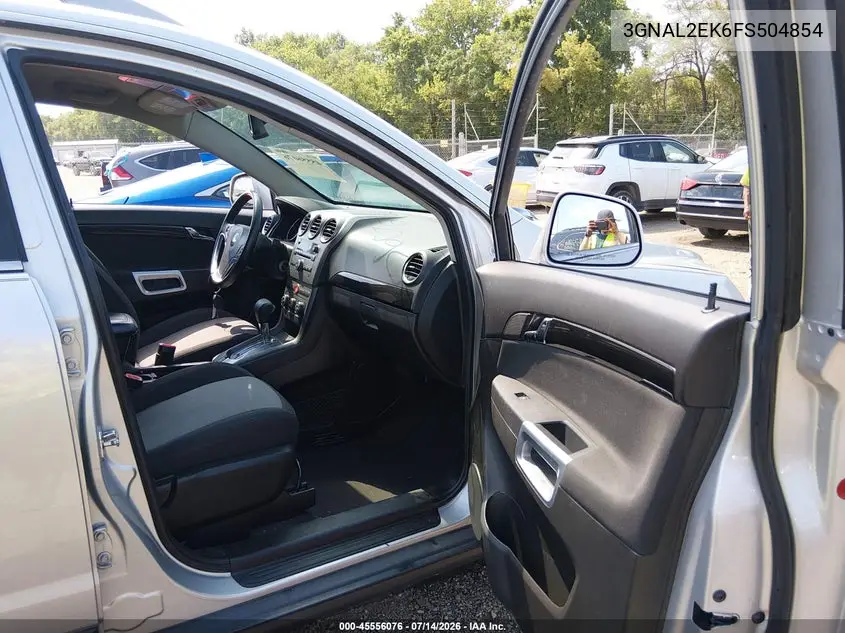 2015 Chevrolet Captiva Sport Fleet Ls VIN: 3GNAL2EK6FS504854 Lot: 45556076