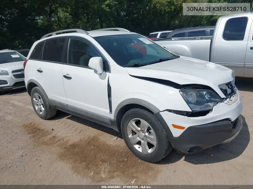 2015 Chevrolet Captiva Sport Fleet Ls VIN: 3GNAL2EK3FS528710 Lot: 45563062