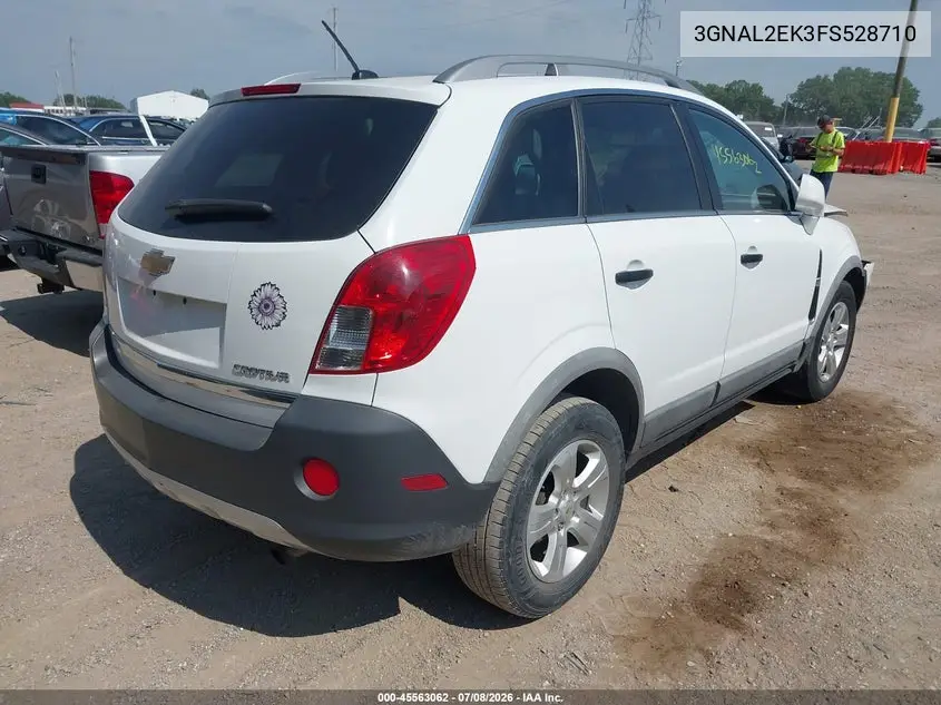 2015 Chevrolet Captiva Sport Fleet Ls VIN: 3GNAL2EK3FS528710 Lot: 45563062