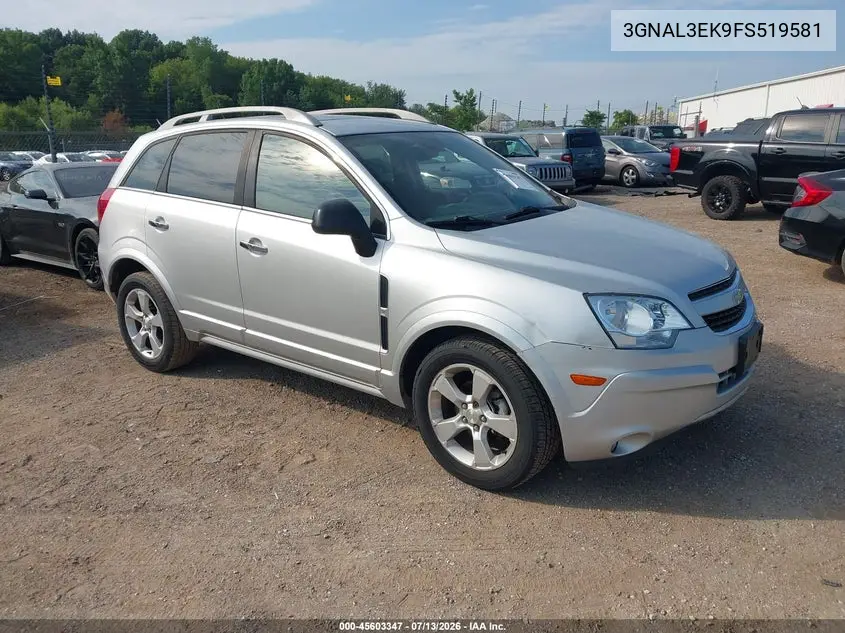 2015 Chevrolet Captiva Sport Fleet Lt VIN: 3GNAL3EK9FS519581 Lot: 45603347