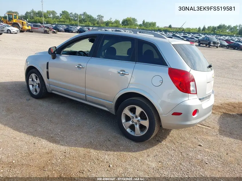 2015 Chevrolet Captiva Sport Fleet Lt VIN: 3GNAL3EK9FS519581 Lot: 45603347