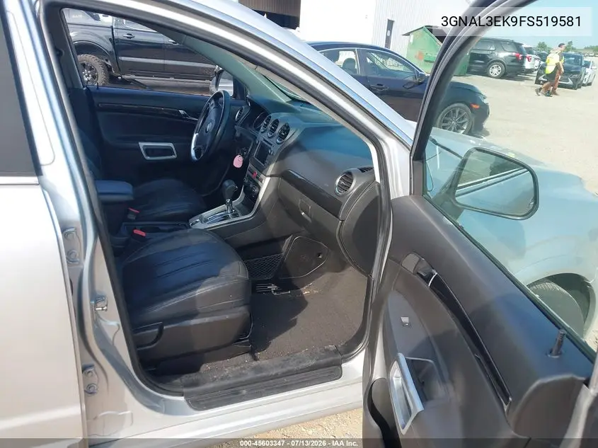 2015 Chevrolet Captiva Sport Fleet Lt VIN: 3GNAL3EK9FS519581 Lot: 45603347