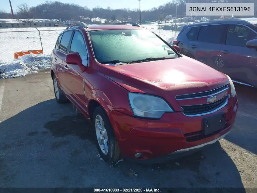 2014 Chevrolet Captiva Sport Ltz VIN: 3GNAL4EKXES613196 Lot: 41610933
