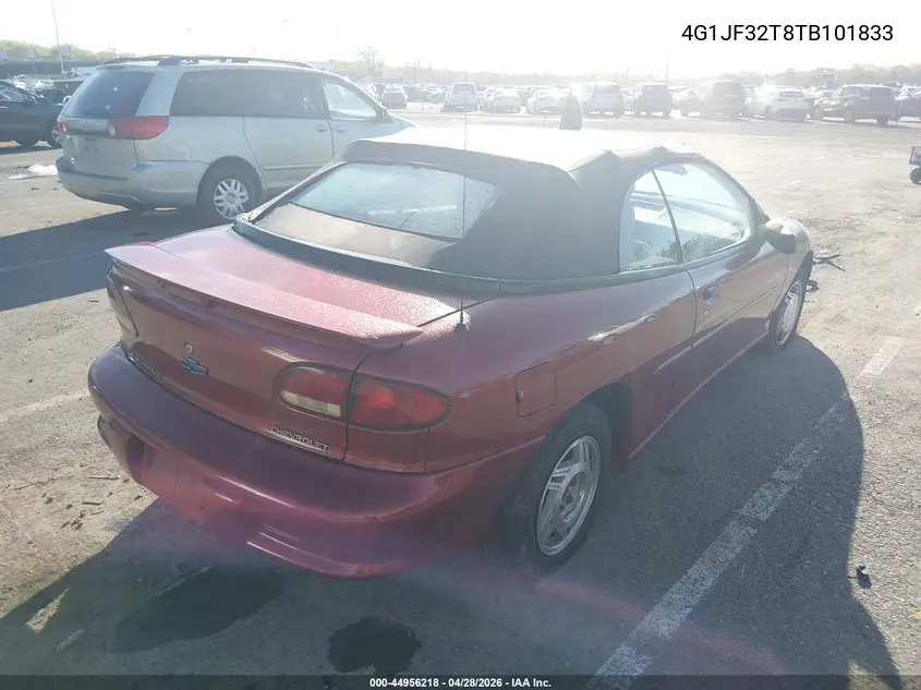 1996 Chevrolet Cavalier Ls VIN: 4G1JF32T8TB101833 Lot: 44956218