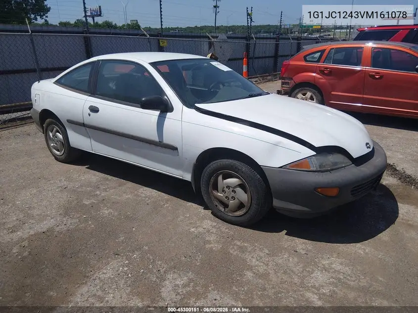 1997 Chevrolet Cavalier VIN: 1G1JC1243VM161078 Lot: 45300151