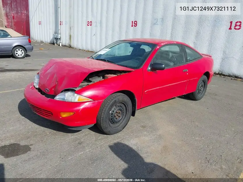 1999 Chevrolet Cavalier VIN: 1G1JC1249X7321112 Lot: 45098060