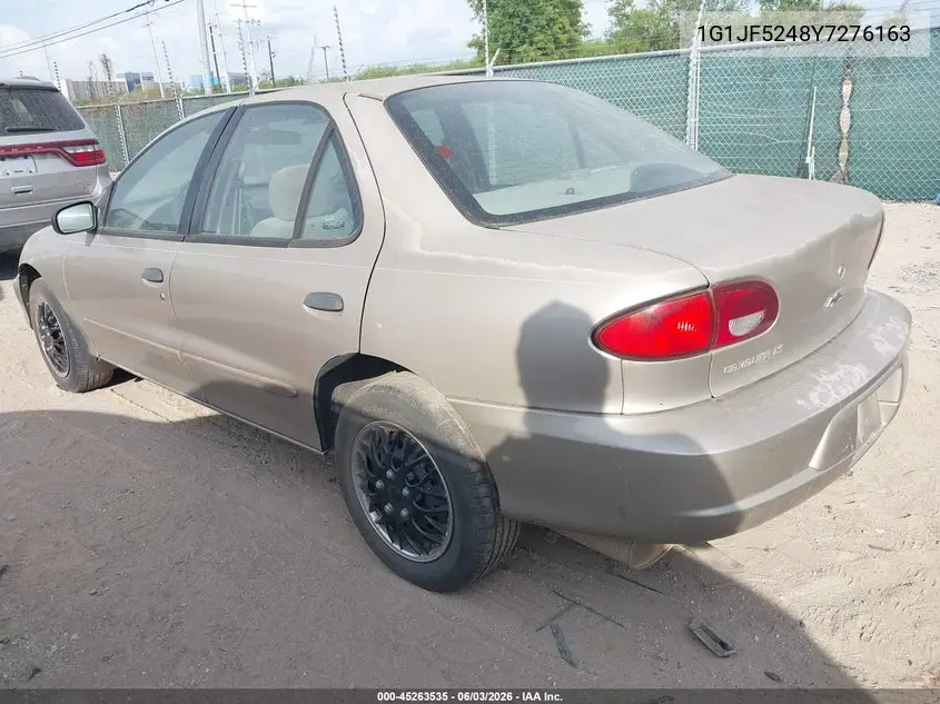 2000 Chevrolet Cavalier Ls VIN: 1G1JF5248Y7276163 Lot: 45263535