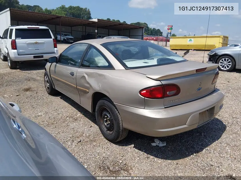 2001 Chevrolet Cavalier VIN: 1G1JC124917307413 Lot: 45204364