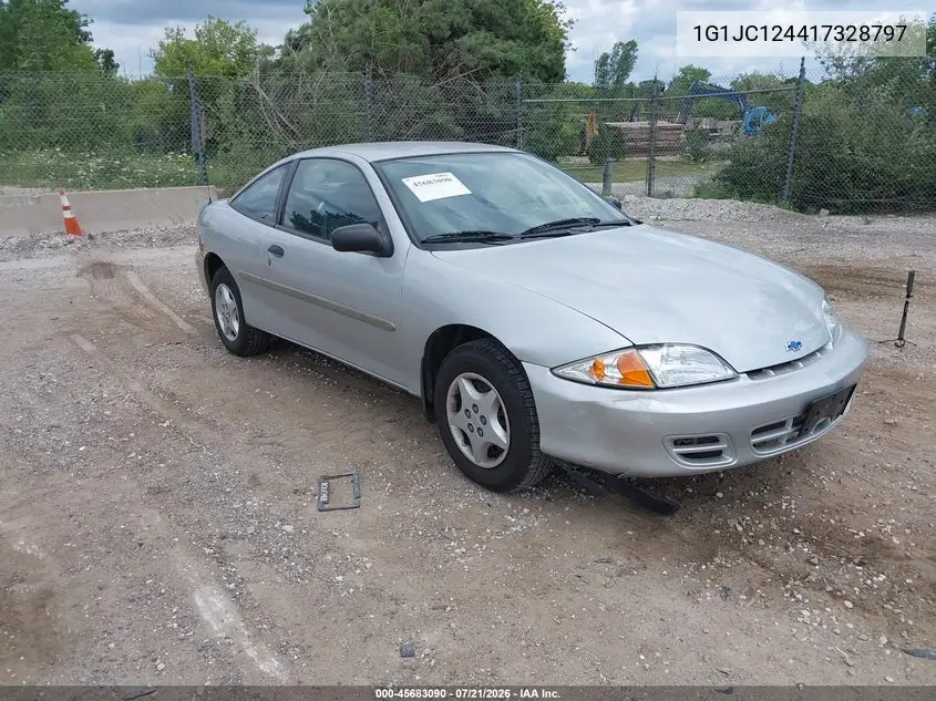 2001 Chevrolet Cavalier VIN: 1G1JC124417328797 Lot: 45683090