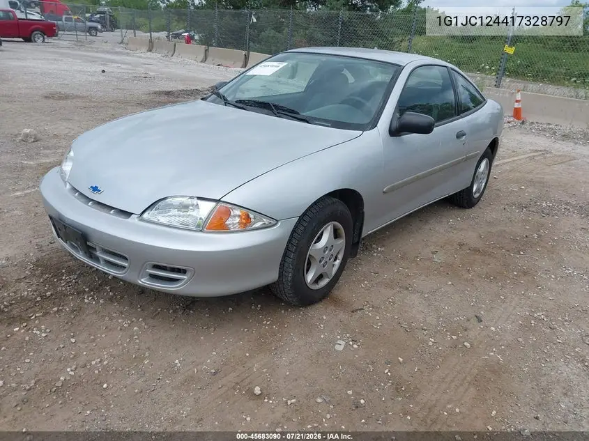 2001 Chevrolet Cavalier VIN: 1G1JC124417328797 Lot: 45683090