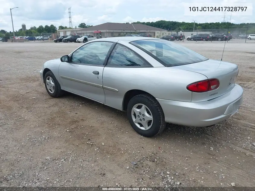 2001 Chevrolet Cavalier VIN: 1G1JC124417328797 Lot: 45683090