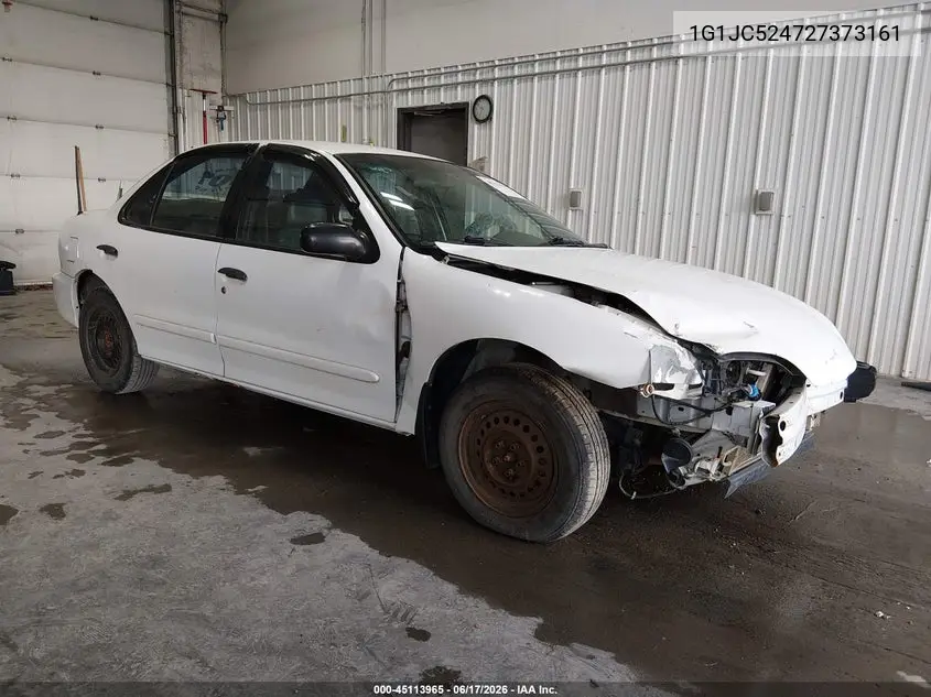 2002 Chevrolet Cavalier VIN: 1G1JC524727373161 Lot: 45113965