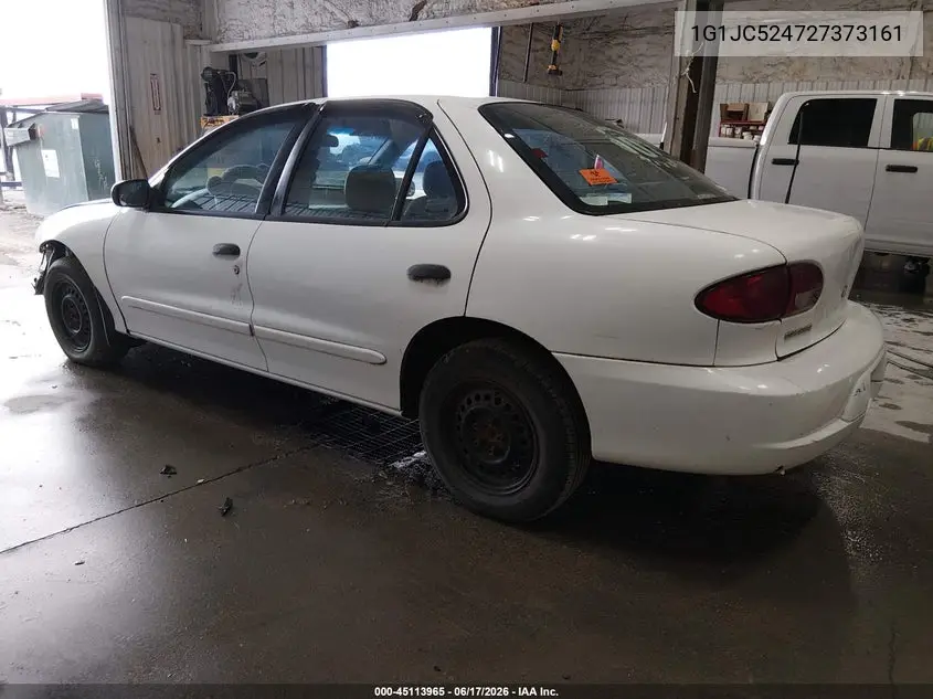 2002 Chevrolet Cavalier VIN: 1G1JC524727373161 Lot: 45113965