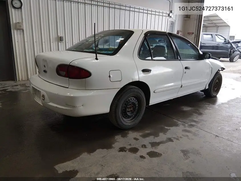 2002 Chevrolet Cavalier VIN: 1G1JC524727373161 Lot: 45113965