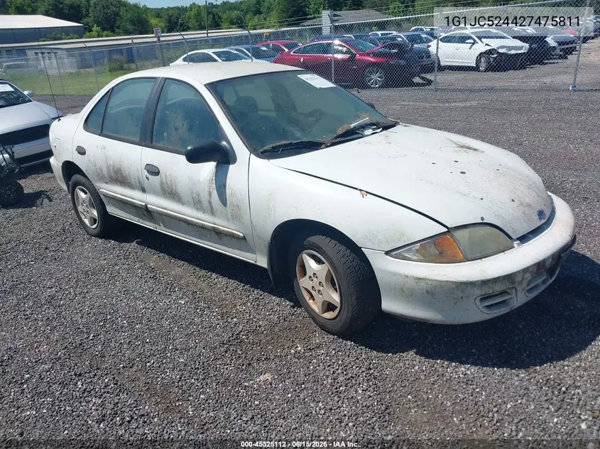 2002 Chevrolet Cavalier VIN: 1G1JC524427475811 Lot: 45325112