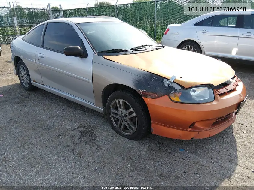 2003 Chevrolet Cavalier Ls Sport VIN: 1G1JH12F537366948 Lot: 45216823