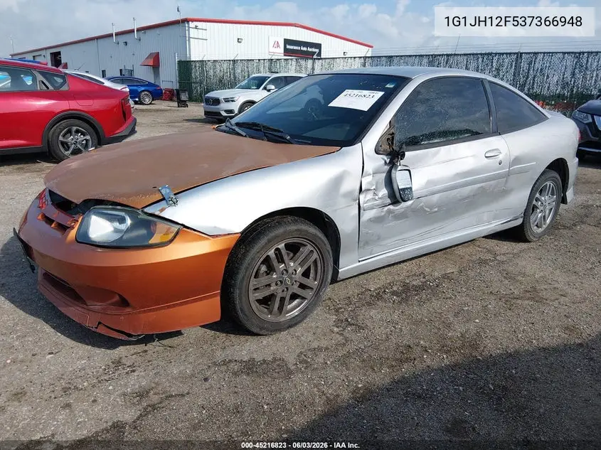 2003 Chevrolet Cavalier Ls Sport VIN: 1G1JH12F537366948 Lot: 45216823