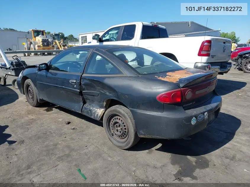 2003 Chevrolet Cavalier Ls VIN: 1G1JF14F337182272 Lot: 45313743