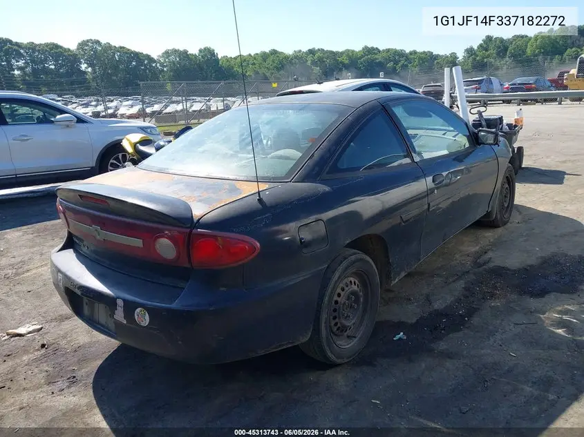 2003 Chevrolet Cavalier Ls VIN: 1G1JF14F337182272 Lot: 45313743