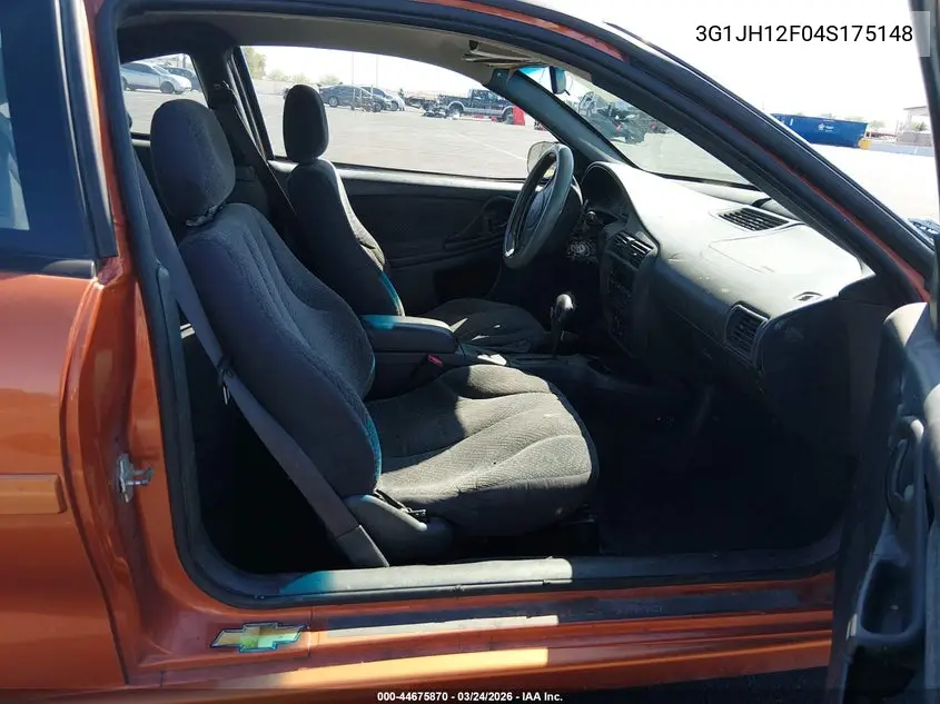 2004 Chevrolet Cavalier Ls Sport VIN: 3G1JH12F04S175148 Lot: 44675870