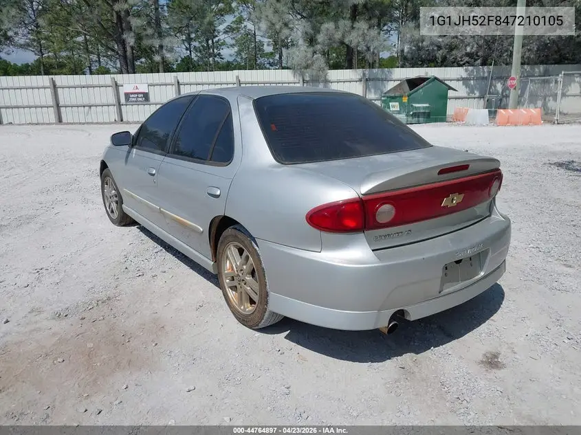 2004 Chevrolet Cavalier Ls Sport VIN: 1G1JH52F847210105 Lot: 44764897