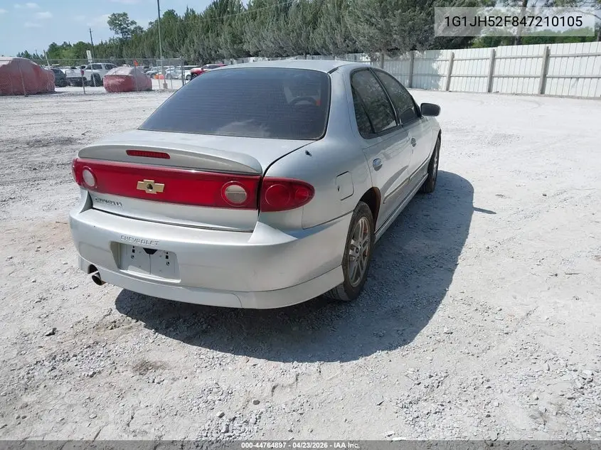 2004 Chevrolet Cavalier Ls Sport VIN: 1G1JH52F847210105 Lot: 44764897