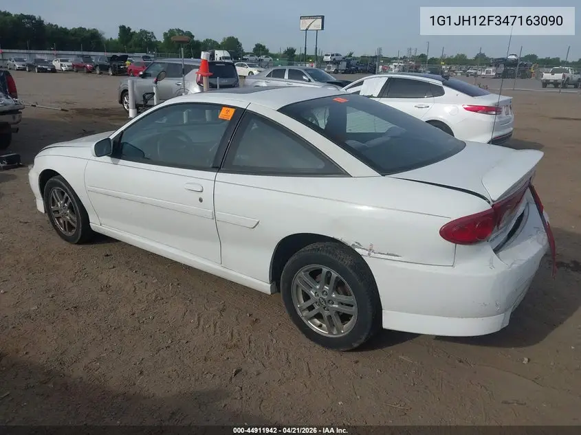 2004 Chevrolet Cavalier Ls Sport VIN: 1G1JH12F347163090 Lot: 44911942