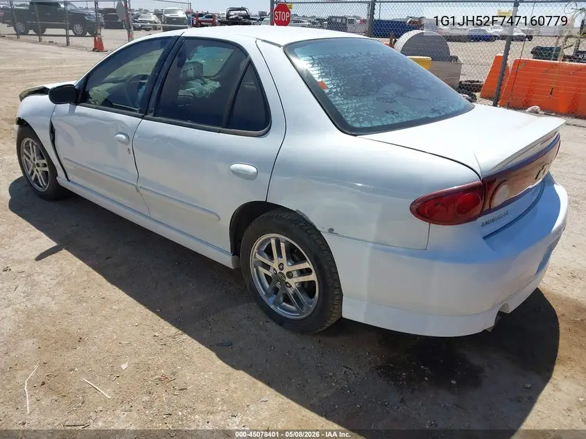 2004 Chevrolet Cavalier Ls Sport VIN: 1G1JH52F747160779 Lot: 45078401
