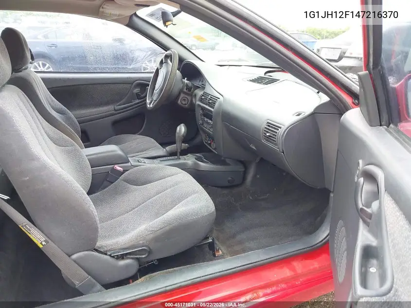 2004 Chevrolet Cavalier Ls Sport VIN: 1G1JH12F147216370 Lot: 45171031