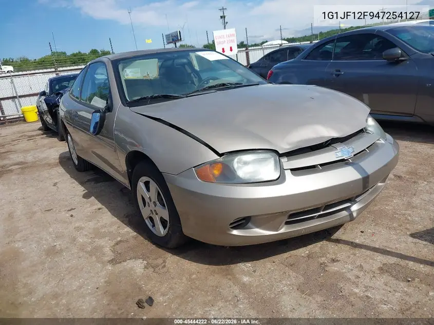 2004 Chevrolet Cavalier Ls VIN: 1G1JF12F947254127 Lot: 45444222