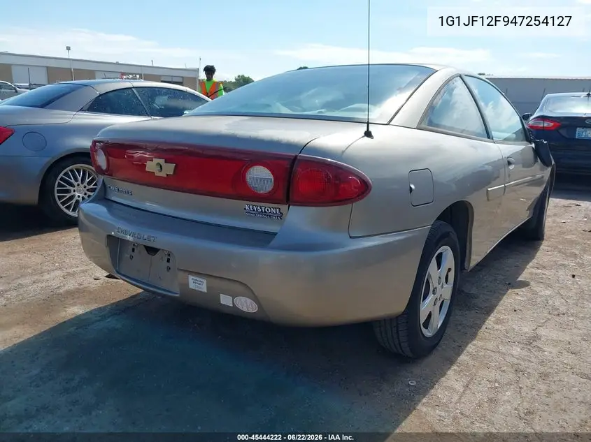 2004 Chevrolet Cavalier Ls VIN: 1G1JF12F947254127 Lot: 45444222
