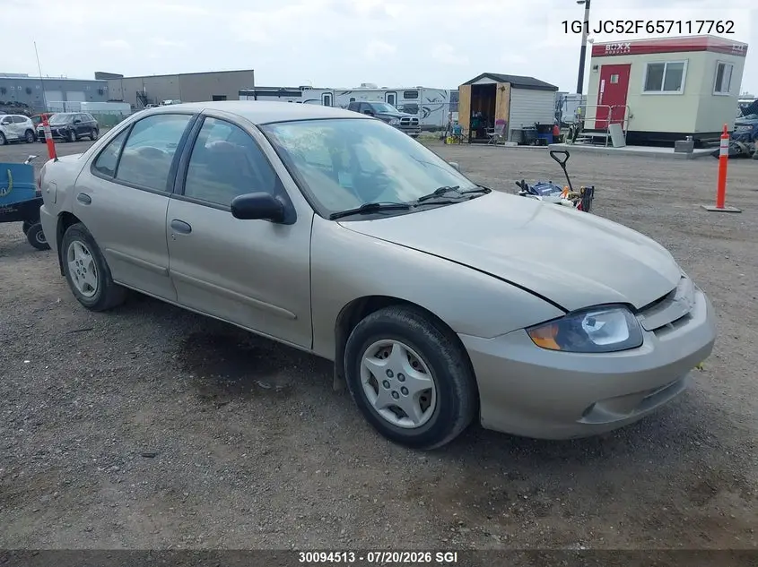 2005 Chevrolet Cavalier VIN: 1G1JC52F657117762 Lot: 30094513