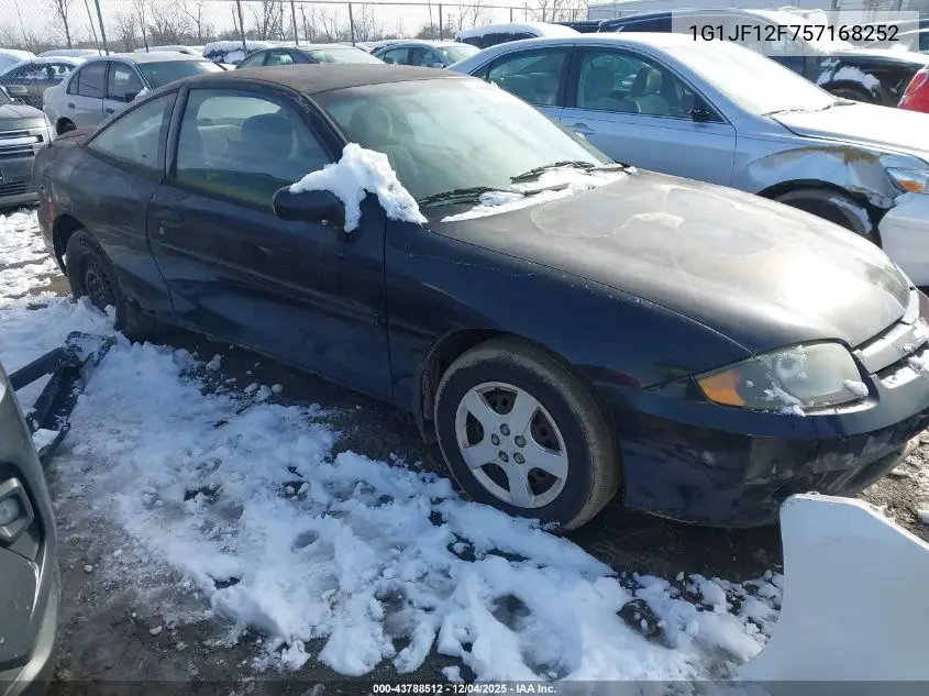2005 Chevrolet Cavalier Ls VIN: 1G1JF12F757168252 Lot: 43788512