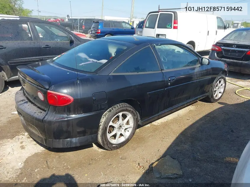 2005 Chevrolet Cavalier Ls Sport VIN: 1G1JH12F857159442 Lot: 44794970