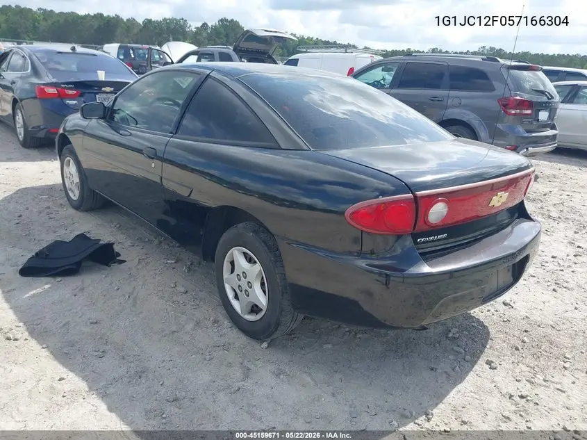 2005 Chevrolet Cavalier VIN: 1G1JC12F057166304 Lot: 45159671
