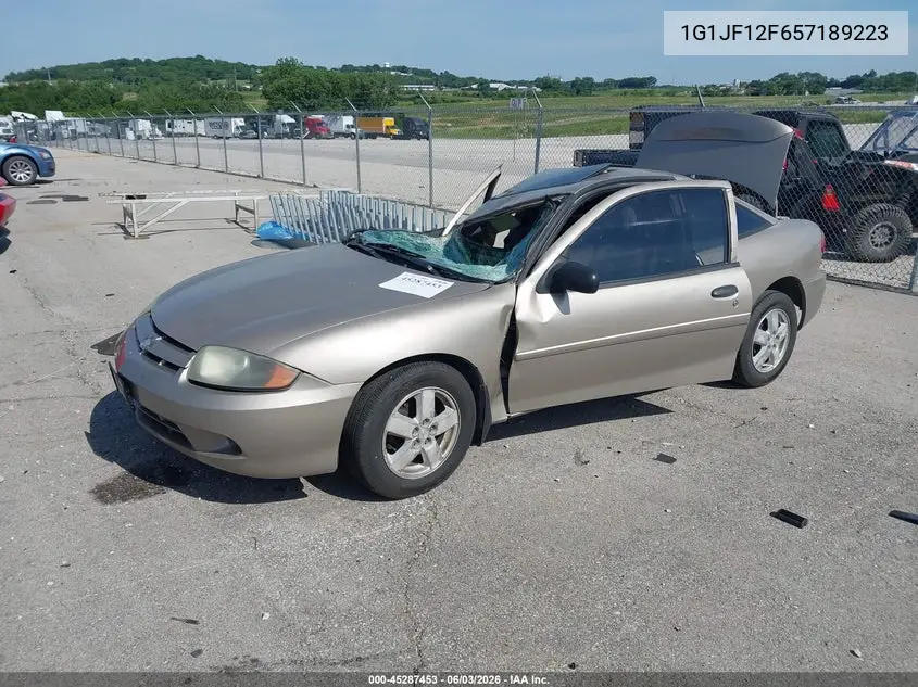 2005 Chevrolet Cavalier Ls VIN: 1G1JF12F657189223 Lot: 45287453