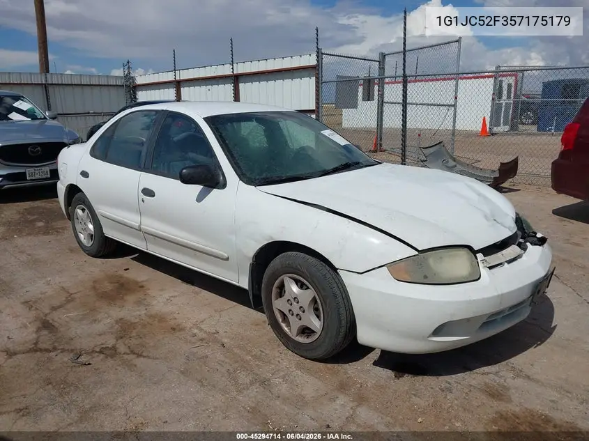 2005 Chevrolet Cavalier VIN: 1G1JC52F357175179 Lot: 45294714