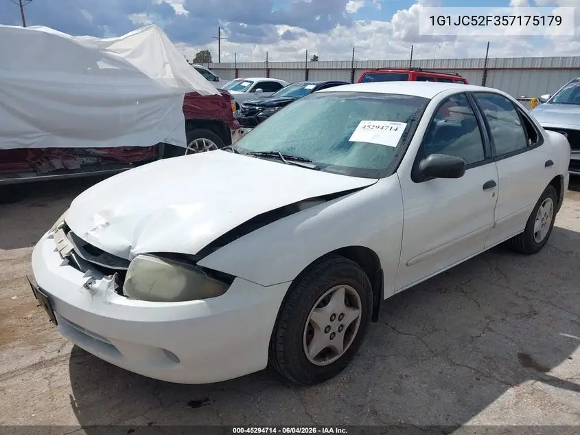 2005 Chevrolet Cavalier VIN: 1G1JC52F357175179 Lot: 45294714